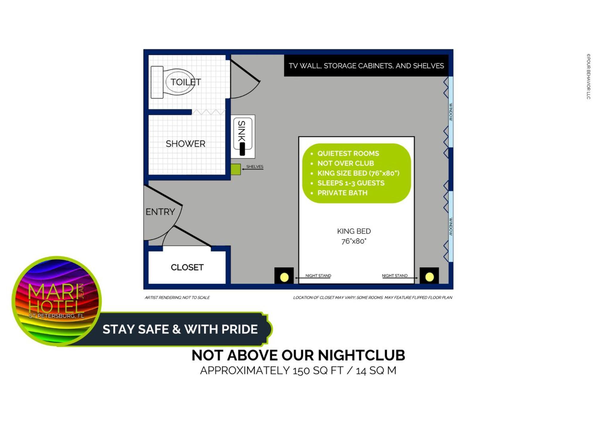 Mari Jean Hotel - All Adults Welcome St. Petersburg Ngoại thất bức ảnh